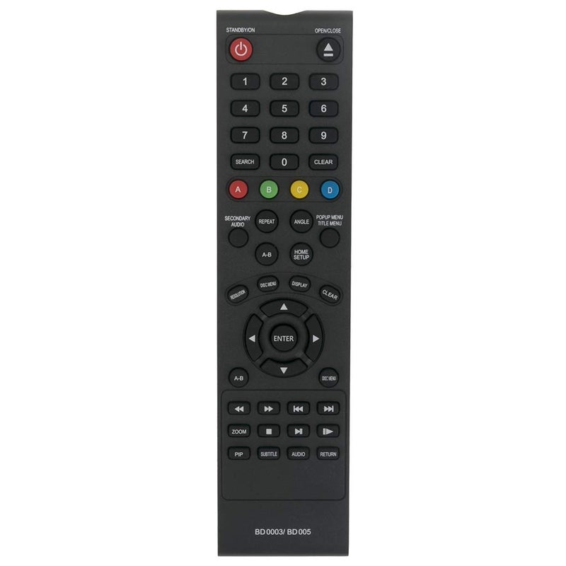 ZdalaMit جديد BD003 BD0003 BD005 مشغل بلو راي بديل عن جهاز التحكم يناسب Insignia NS-WBRDVD2 NS-WBRDVD2-CA NS-WBRDVD NS-BRDVD3 NS-BRDVD3-CA NS-BRDVD4 NS-BRDVD4-CA NS-BDLIVE01 NS-BRDVD2 NS-WBRDVD2 NS-WBRDVD2-CA - Image 1